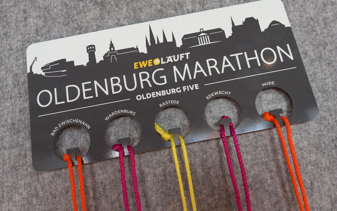 Hol dir den Medaillenhalter für die OLDENBURG FIVE!