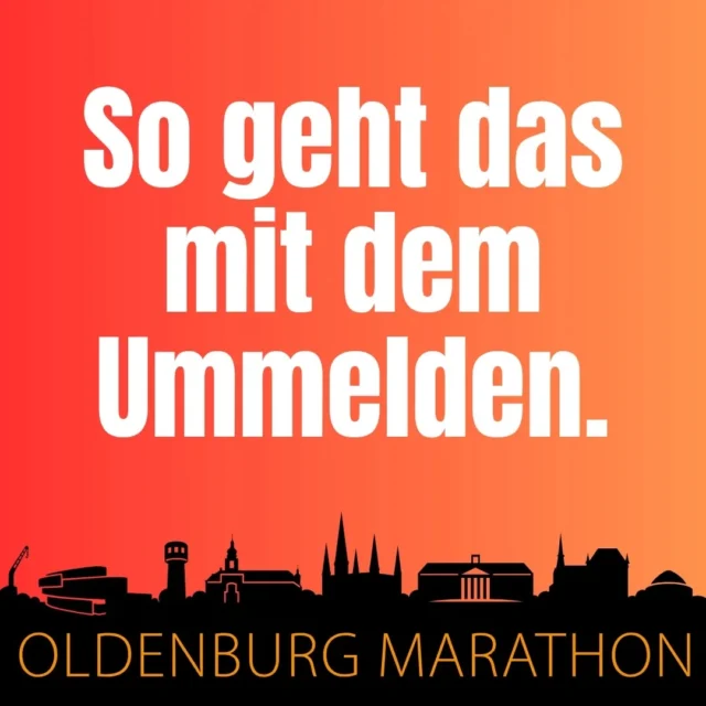 Du möchtest eine andere Strecke laufen, deinen Startplatz einer anderen Person übertragen oder in deiner Staffel ändert sich etwas?

Melde dich NICHT bei uns! 

Egal welche Änderungen, melde dich bis Dienstag, 30.9. 12:00 Uhr per Mail an: eventservice@mikatiming.de

Nach diesem Termin sind Ummeldungen nur noch vor Ort am Samstag vor der Veranstaltung und bedingt noch am Sonntag möglich.

Verfasse die Mail mit allen nötigen Details. Mika Timing schickt aber immer auch nochmal die Konditionen und benötigen die Bestätigung dieser (z.B. Kosten), ehe die Änderung umgesetzt wird.

Bei der Ummeldung eines Teilnehmers auf einen anderen Teilnehmer braucht Mika Timing immer die Erlaubnis des gemeldeten Teilnehmers, dass die Teilnahme überschrieben werden soll. Am besten schreibt also genau dieser die Mail.

Wenn auf eine kürzere Distanz umgemeldet wird, gibt es kein Geld zurück.

Sollten Kosten anfallen, kommuniziert Mika Timing euch das immer vorab. Kontodaten werden nur benötigt, wenn sie sich von der ersten Anmeldung unterscheiden.

Bei Übergabe des Startplatzes an eine andere Person klären die beteiligten Personen die Bezahlung unter sich. Mitgebuchte Shirts werden auf den neuen Teilnehmer übertragen.
