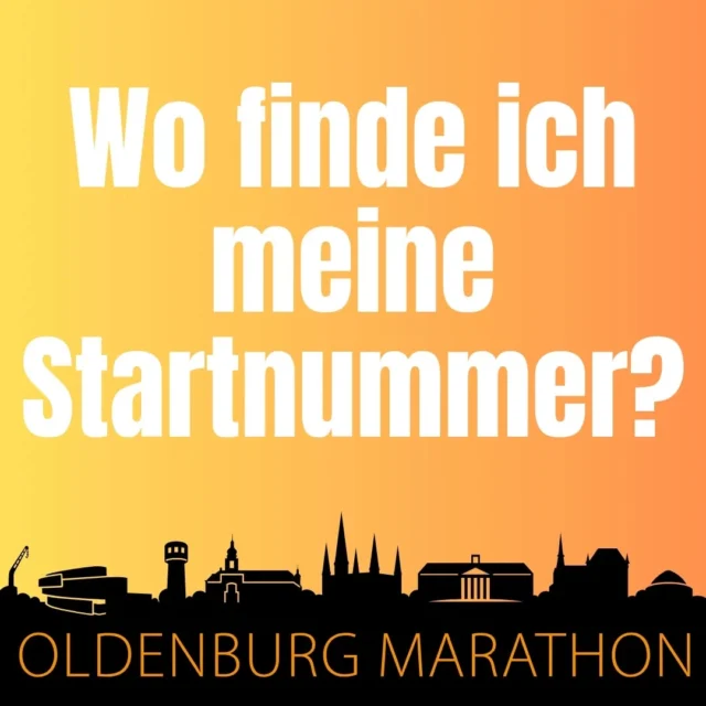 Weil diese Frage häufiger gestellt wird... Deine Startnummer findest Du hier:
https://oldenburg.r.mikatiming.com/2025/?pid=startlist&pidp=startlist