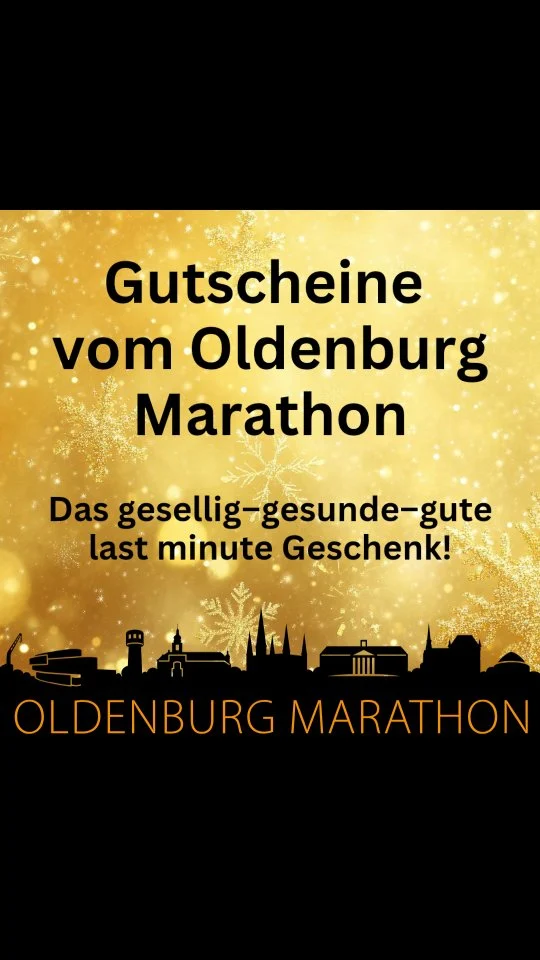 Ob als Trainingsmotivation oder als Einladung zum gemeinsamen Lauf🏃🏼‍♀️🏃🏾. Für Clique, beste Freundin oder Papa. Ein Gutschein für einen unserer Läufe am 25.10.2026 ist ein super Geschenk 🎁 . Gestaltet sind sie auch!